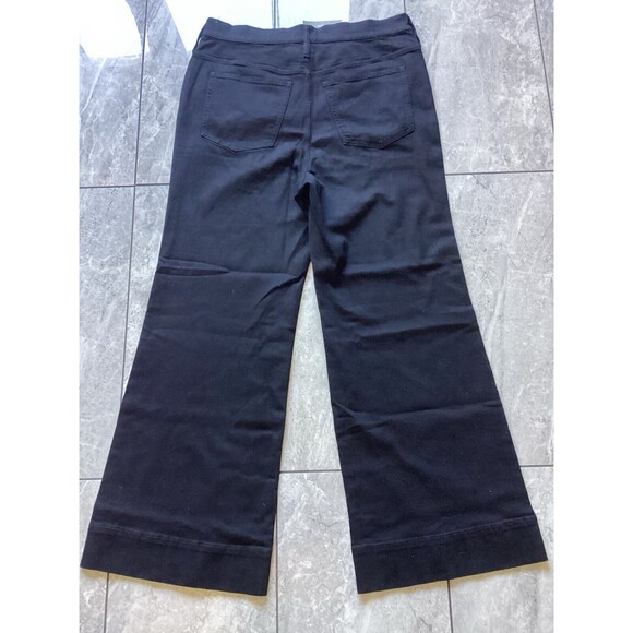 J Crew ‘96 Denim Trouser Semi-Stretch Black 33 Black NEW $158 - Picture 4 of 12